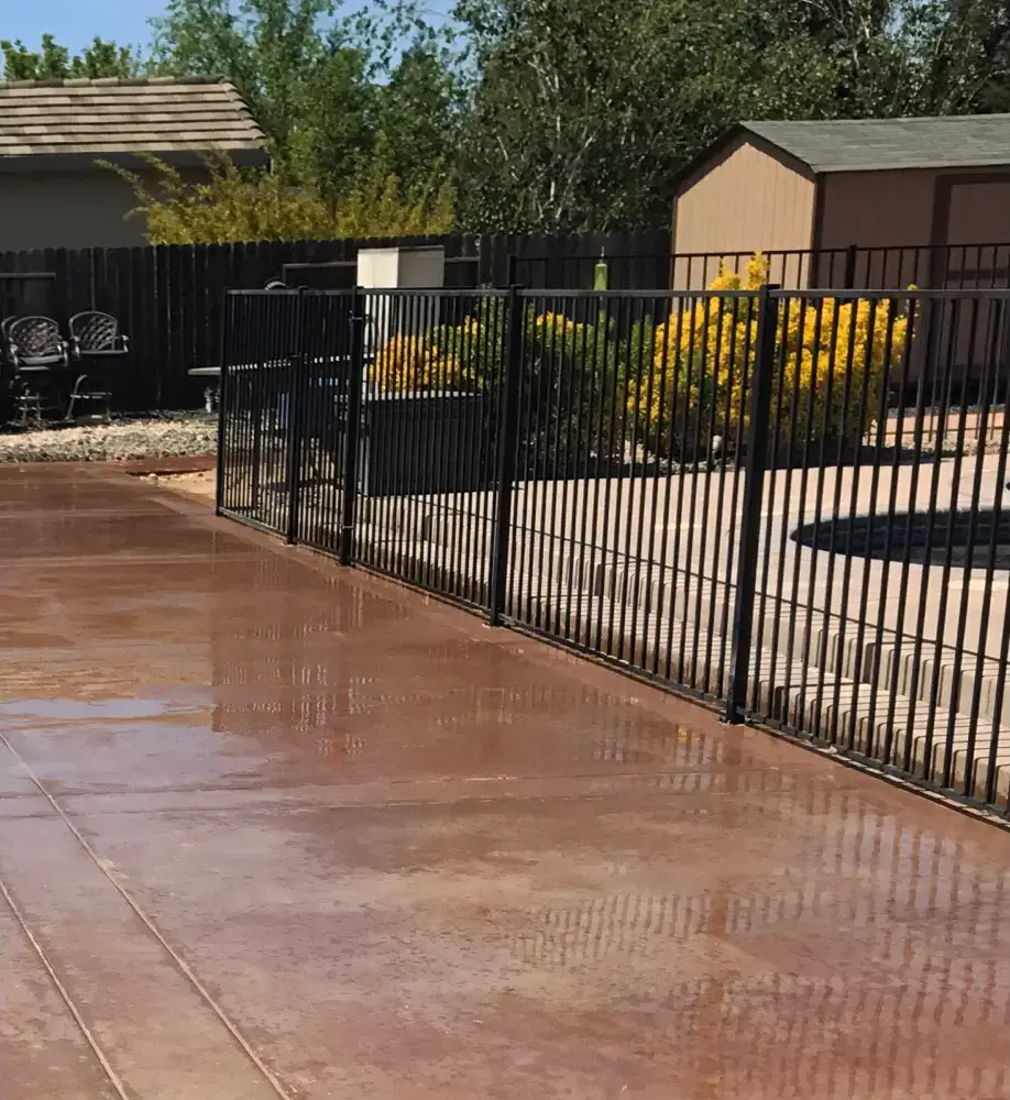 Before: Residential Pool Deck Concrete Restoration