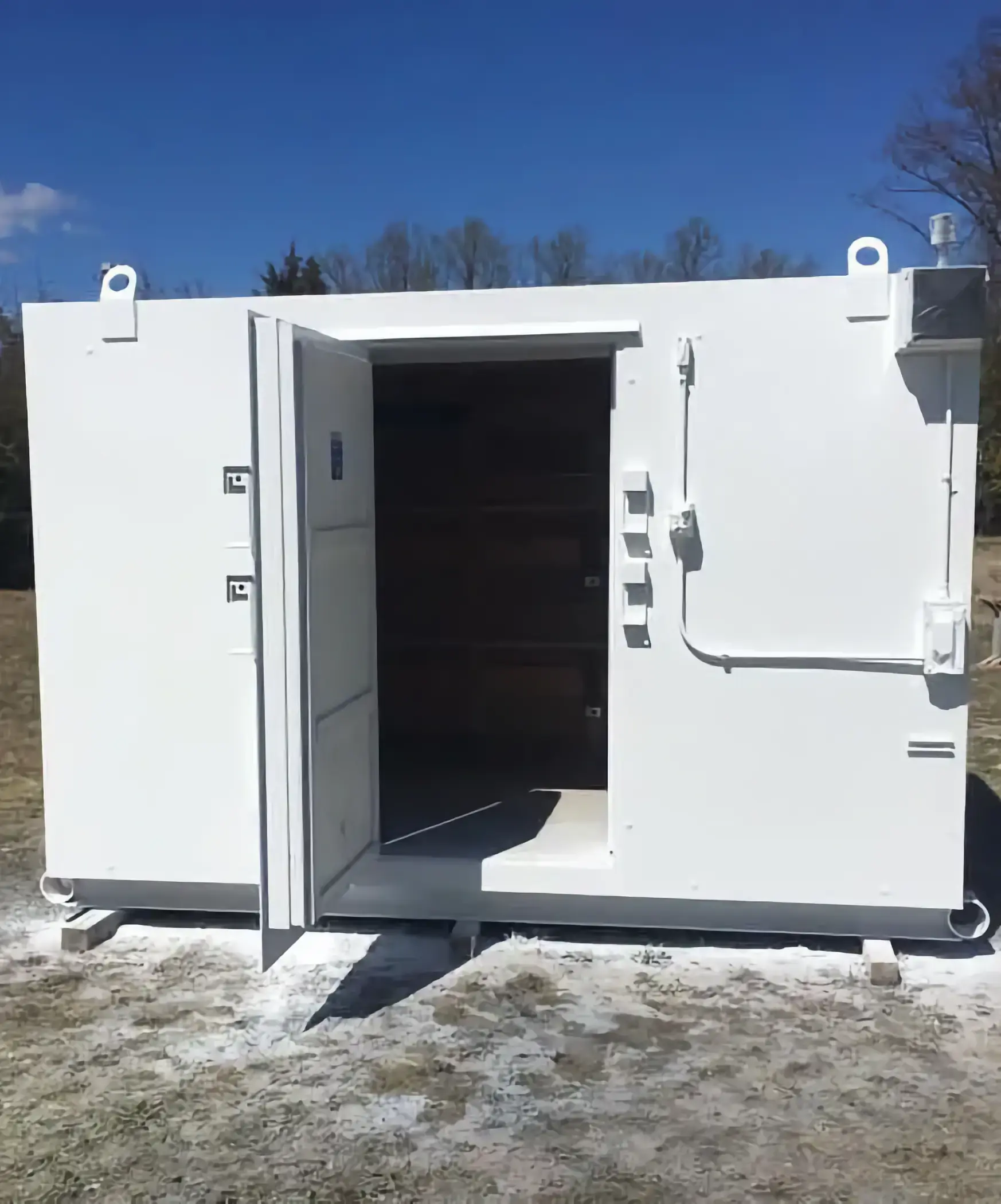 Industrial Enclosure Rust & Coating Removal