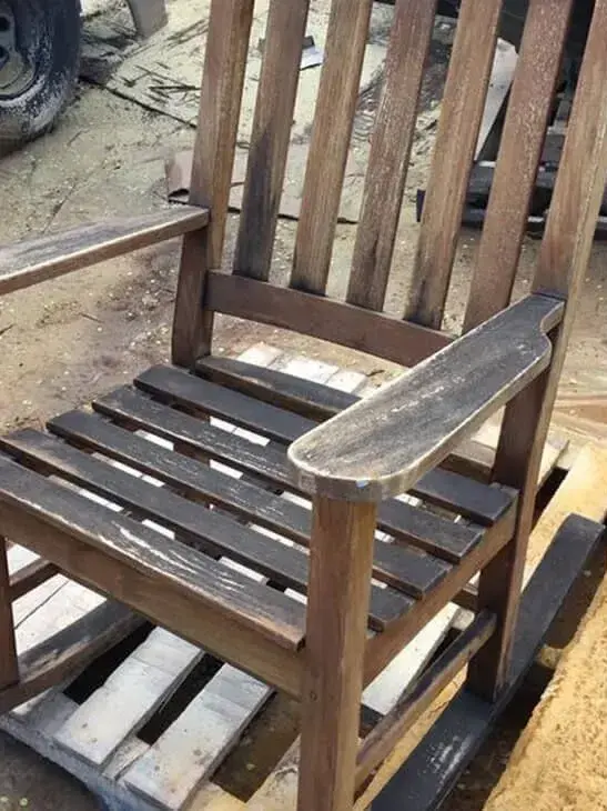 Before: Wood Furniture Restoration